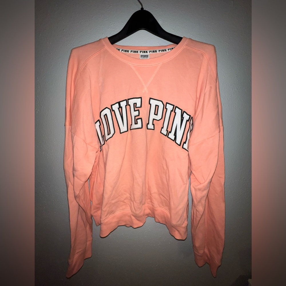 VINTAGE VICTORIA SECRET PINK- OVERSIZED CREWNECK